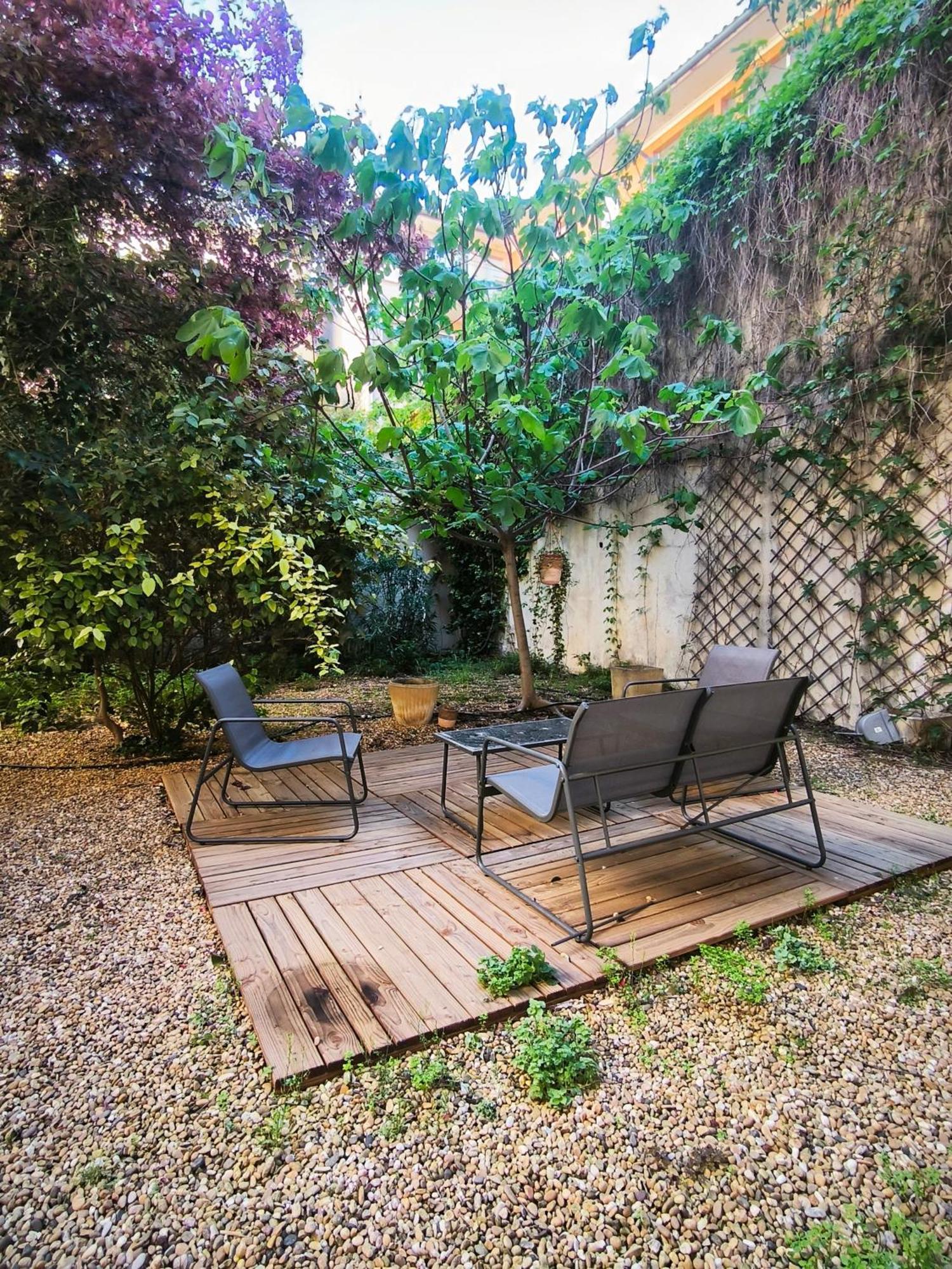 Superbe Appartement Avec Jardin Quart Mazarin Aix-en-Provence Exterior photo