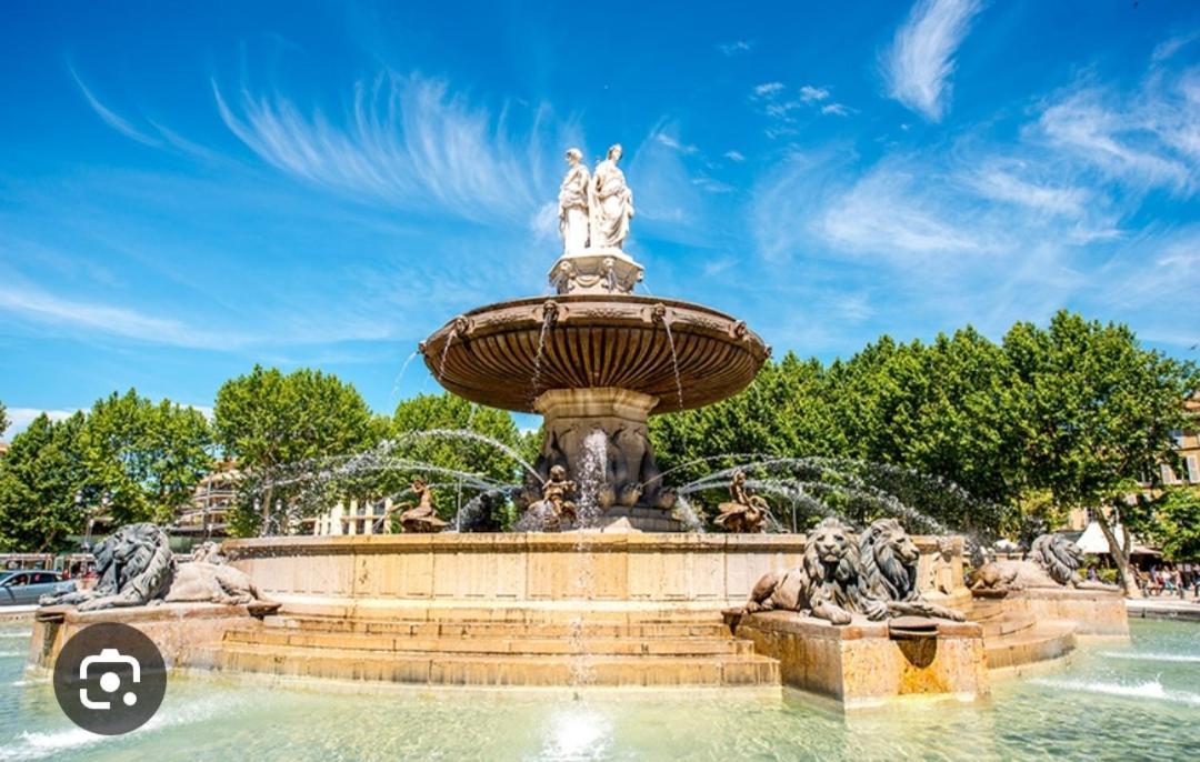 Superbe Appartement Avec Jardin Quart Mazarin Aix-en-Provence Exterior photo